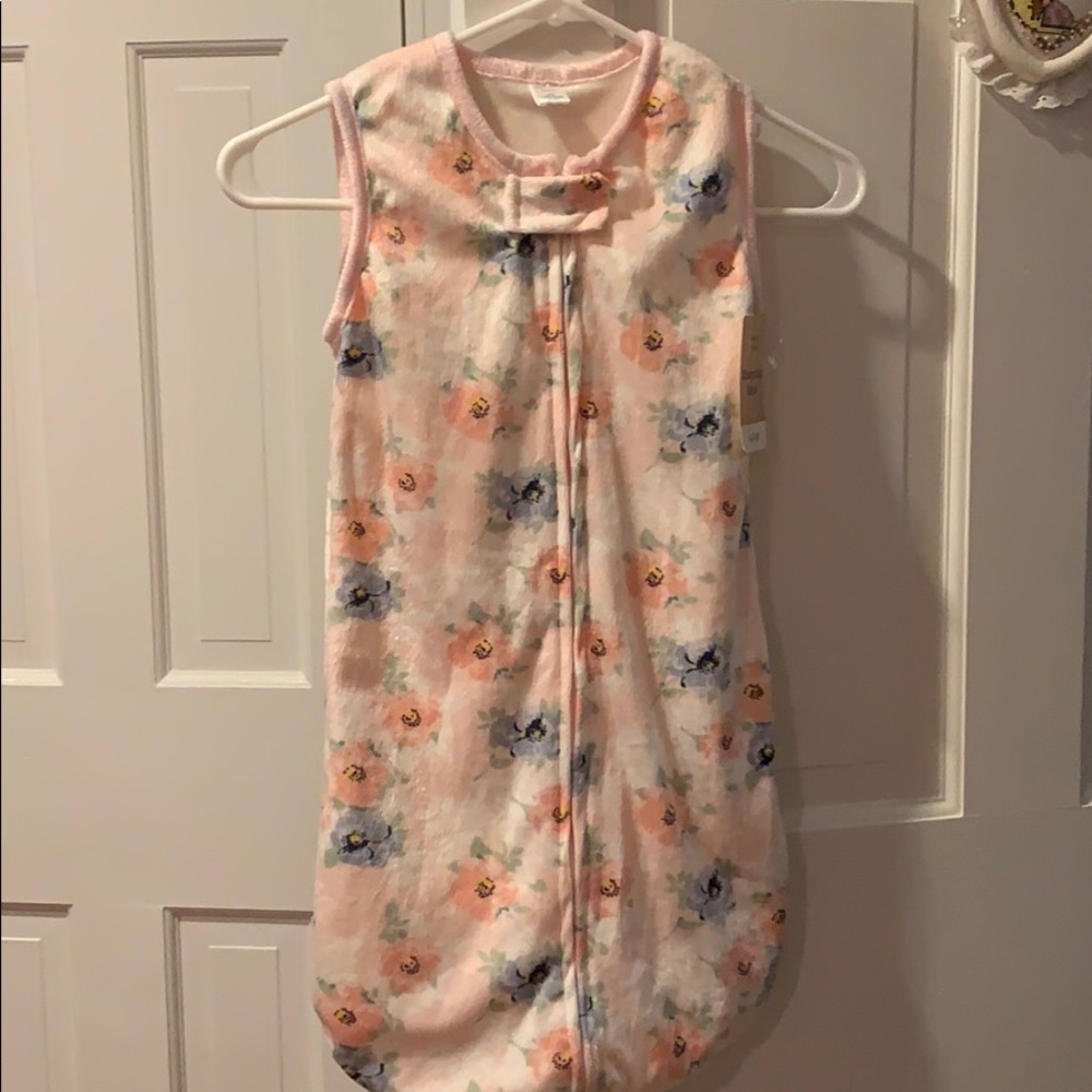 Floral baby sleep sack
